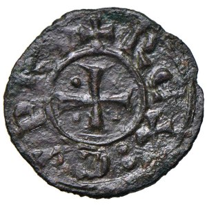 Foreign coins - CIPRO Regno Lusignano - Henrico I (1218-1253) AE - Metc...