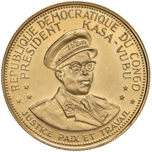 Foreign coins - CONGO 20 Franchi 1965 - Fr. 4 AU (g 6,44)...