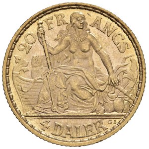 Foreign coins - DANISH WEST INDIES 4 Daler 1904 - Fr 2 AU (g 6,45)...