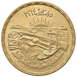 Foreign coins - EGITTO 10 Pounds 1384 (1964) - KM 409; Fr. 46 AU (g 51,...