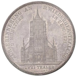 Foreign coins - GERMANIA Württemberg - Carlo I (1864-1891) 2 Talleri 18...