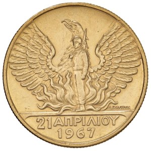 Foreign coins - GRECIA Costantino II (1964-1974) 20 Dracme 1967 - Fr. 2...