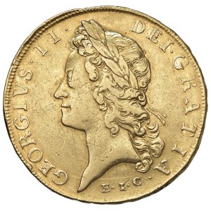 Foreign coins - INGHILTERRA Giorgio II (1727-1760) 5 Ghinee 1729 - Fr. ...