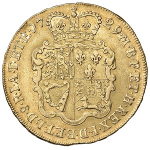 Foreign coins - INGHILTERRA Giorgio II (1727-1760) 5 Ghinee 1729 - Fr. ...