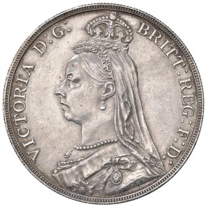 Foreign coins - INGHILTERRA Vittoria (1837-1901) Corona 1887 - KM 765 A...
