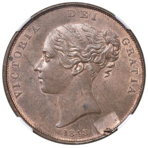 Foreign coins - INGHILTERRA Vittoria (1837-1901) Penny 1848/7 - KM 739 ...