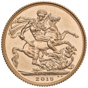 Foreign coins - INGHILTERRA Elisabetta II (1952-2022) Sterlina 2015 - A...