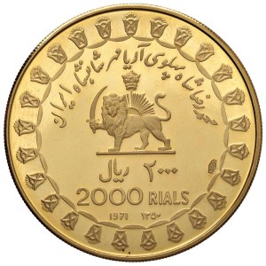 Foreign coins - IRAN Reza Pahlevi (1941-1979) 2.000 Rials 1971 - Fr. 10...