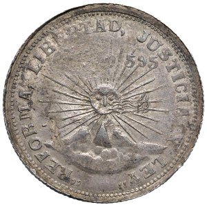 Foreign coins - MESSICO Guerrero 2 Pesos 1914 - KM 643 Electrum (g 22,4...