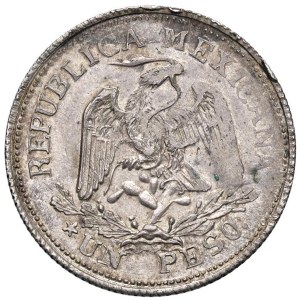 Foreign coins - MESSICO Guerrero - Taxco Peso 1915 - KM 672 Electrum (g...