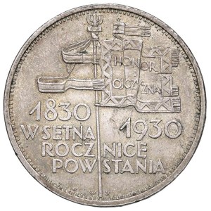 Foreign coins - POLONIA 5 Zlotys 1930 - KM Y19 AG (g 18,00) Colpetto al...