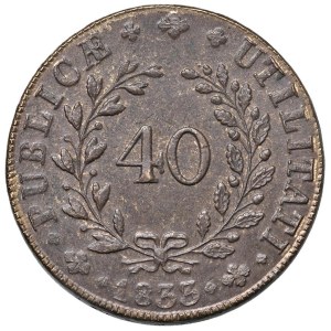 Foreign coins - PORTOGALLO Maria II (1834-1853) Pataco da 40 Rèis 1833 ...