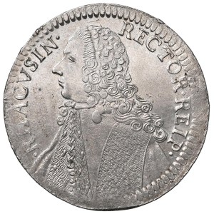 Foreign coins - RAGUSA Tallero rettorale 1761 - KM 18 AG (g 28,32) R Su...