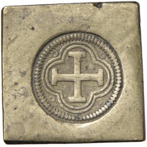 Foreign coins - Peso monetario da 8 reales - Ottone (g 26,77 - 20 x 21 ...