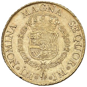 Foreign coins - Ferdinando VI (1746-1759) Lima - 8 Escudos 1757 JM - KM...