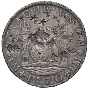 Foreign coins - Carlo III (1759-1788) Lima - 8 Reales 1770 JM - KM 64.2...