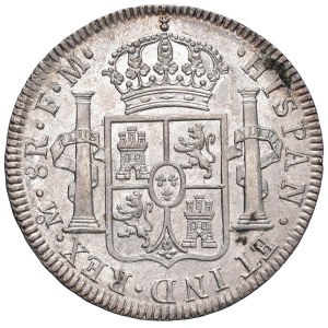 Foreign coins - Carlo III (1759-1788) Messico - 8 Reales 1777 Mo FM - K...