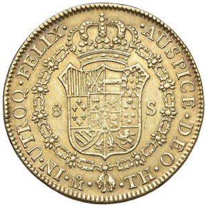 Foreign coins - Carlo IV (1788-1808) Messico - 8 Escudos 1805 Mo TH - K...