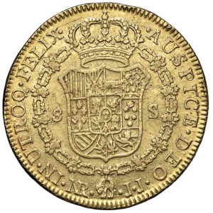 Foreign coins - Carlo IV (1788-1808) Santa Fe de Nuevo Reino - 8 Escudo...