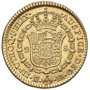 Foreign coins - Carlo IV (1788-1808) Madrid - 2 Escudos 1804 FA - KM 43...
