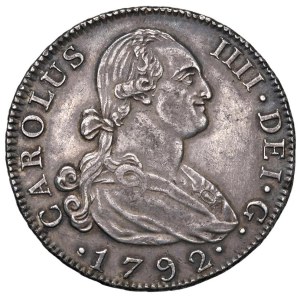 Foreign coins - Carlo IV (1788-1808) Madrid - 4 Reales 1792 MD - KM 431...