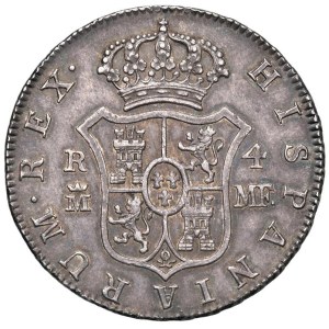Foreign coins - Carlo IV (1788-1808) Madrid - 4 Reales 1792 MD - KM 431...