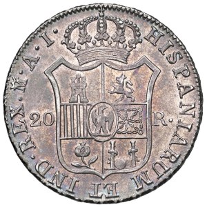 Foreign coins - Giuseppe Napoleone (1808-1813) 20 Reales 1810 - KM 551....