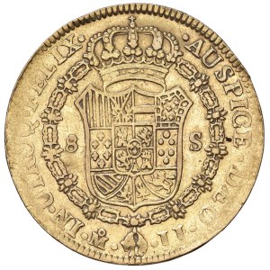 Foreign coins - Ferdinando VII (1808-1821) Messico - 8 Escudos 1821 JJ ...