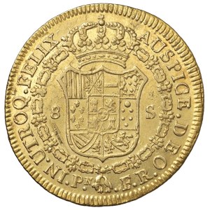 Foreign coins - Ferdinando VII (1808-1820) Popayan - 8 Escudos 1816 Pn ...