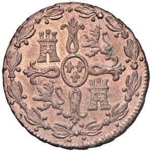 Foreign coins - Ferdinando VII (1808-1833) Segovia - 8 Maravedìs 1830 -...