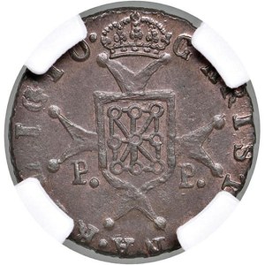 Foreign coins - Ferdinando VII (1808-1833) Pamplona - 1/2 Maravedi 1818...