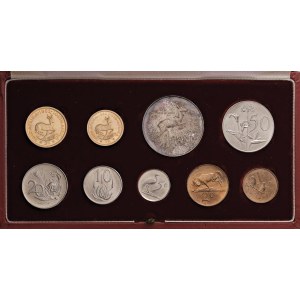 Foreign coins - SUDAFRICA Divisionale 1965 - AU (g 7,99 + 4,00) e altri...
