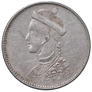 Foreign coins - TIBET Rupia s.d. (1933-1939) - KM 3.2 AG (g 11,46)...