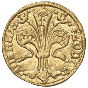 Foreign coins - UNGHERIA Louis I (1342-1382) Goldgulden Buda - Fr. 3; H...