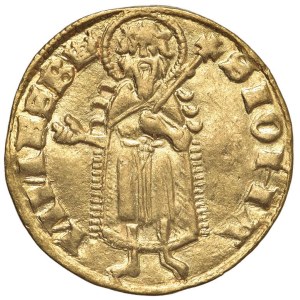 Foreign coins - UNGHERIA Louis I (1342-1382) Goldgulden Buda - Fr. 3; H...
