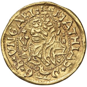 Foreign coins - UNGHERIA Matthias I Corvinus (1458-1490) Goldgulden KP ...