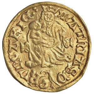 Foreign coins - UNGHERIA Matthias I Corvinus (1458-1490) Goldgulden - F...