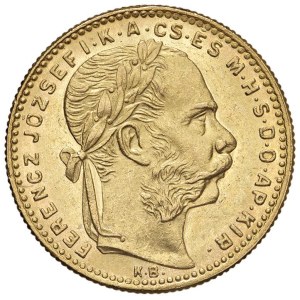 Foreign coins - UNGHERIA Francesco Giuseppe (1848-1916) 20 Fiorini 1890...