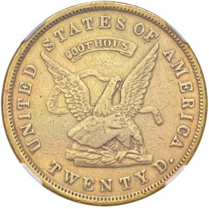Foreign coins - USA 20 Dollari 1853 U.S. Assay Office - Fr. 78 AU L'U.S...