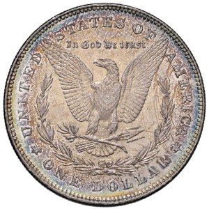 Foreign coins - USA Dollaro 1878 - KM 110 AG (g 26,82) Patina iridiscen...