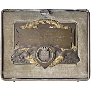 Fascist medals - MEDAGLIE FASCISTE Ventennio (1922-1943) Grnade Placca A...
