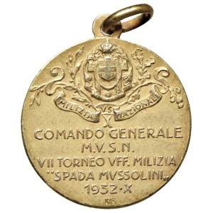 Fascist medals - MEDAGLIE FASCISTE Ventennio (1922-1943) Medaglia 1932 A...