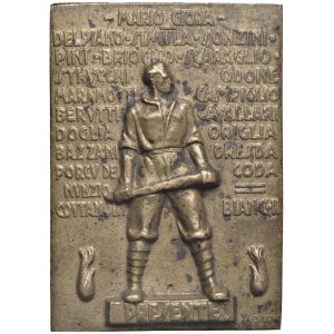 Fascist medals - MEDAGLIE FASCISTE Ventennio (1922-1943) Placchetta 1938...