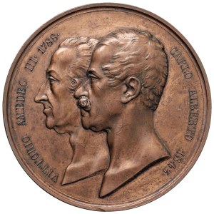 Savoy medals - MEDAGLIE DEI SAVOIA Regante Carlo Alberto (1831-1849) M...