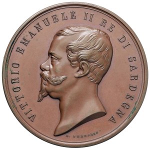 Savoy medals - MEDAGLIE SAVOIA Vittorio Emanuele II (1849-1861) Medagl...