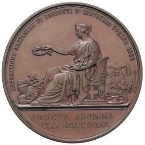 Savoy medals - MEDAGLIE SAVOIA Vittorio Emanuele II (1849-1861) Medagl...