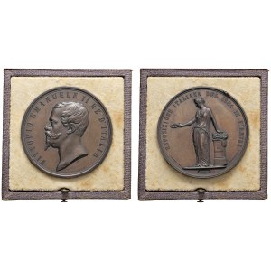 Savoy medals - MEDAGLIE DEI SAVOIA Vittorio Emanuele II (1849-1861) Me...