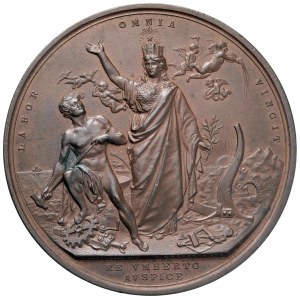 Savoy medals - MEDAGLIE DEI SAVOIA Umberto I (1878-1900) Medaglia 1881...