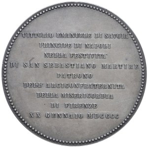 Savoy medals - SAVOIA San Sebastiano Martire Medaglia coniata 1900 Arc...