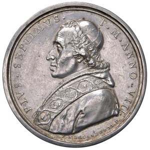Papal medals - Pio VII (1800-1823) Medaglia 1807 A. VIII Cannonizzazio...